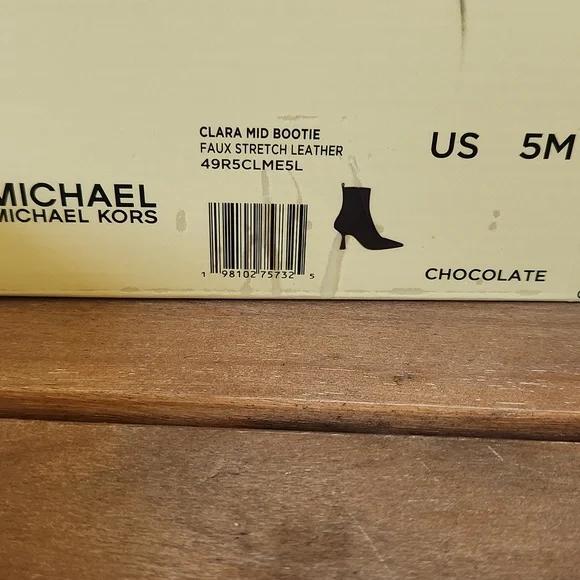 Michael Kors Chocolate Mid Bootie - Picture 2 of 7
